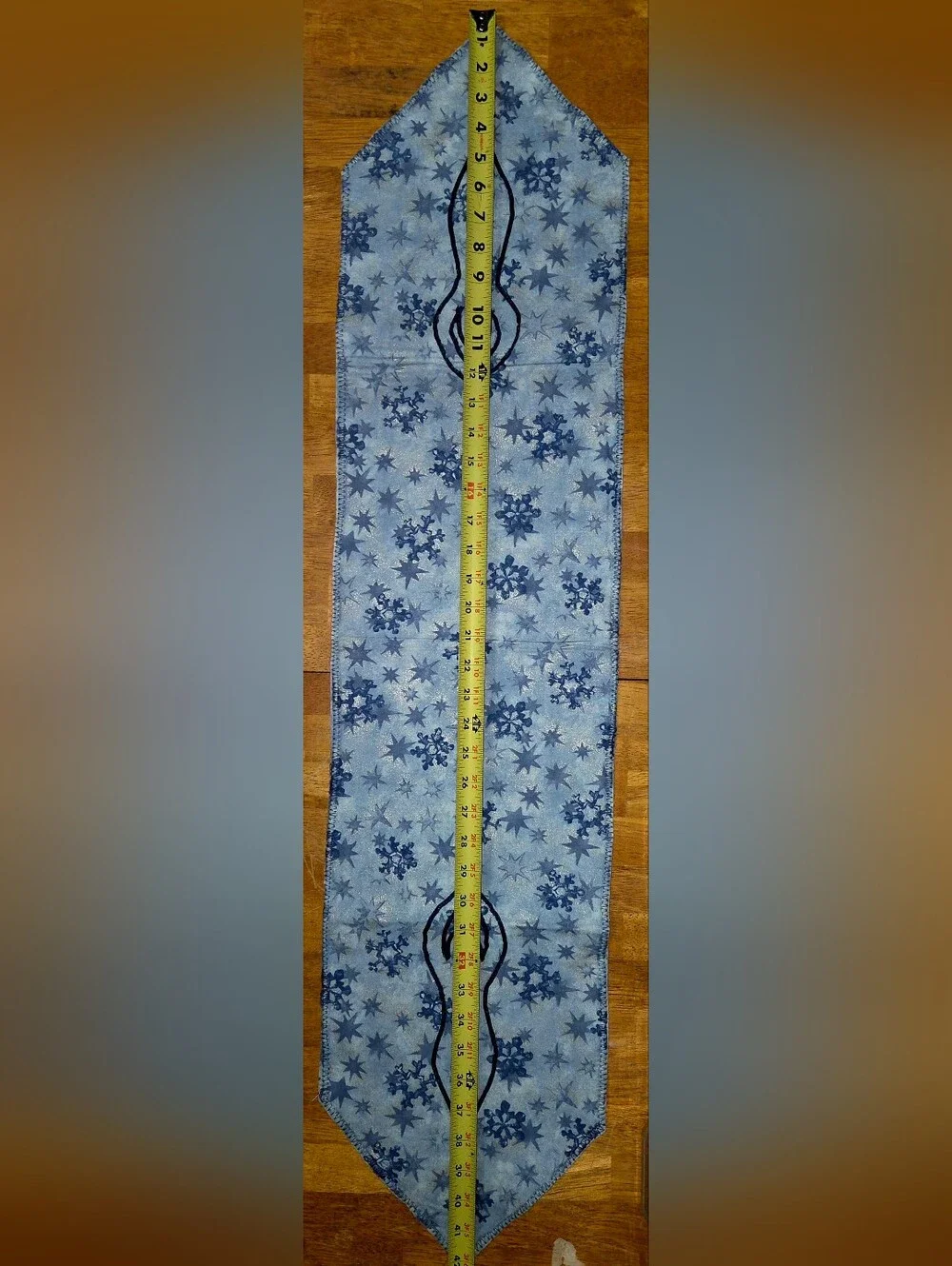 Vintage 1999 Handsewn Yule Goddess Table Runner Magickal Gypsy Creations 43